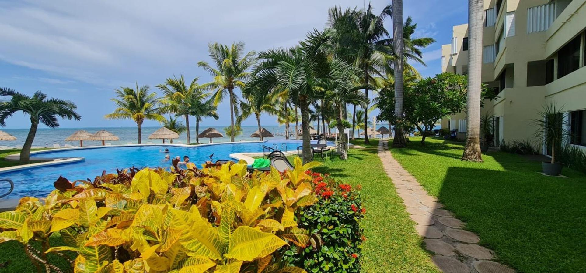 Oceanfront Condo At Unique Location Cancun Exterior photo
